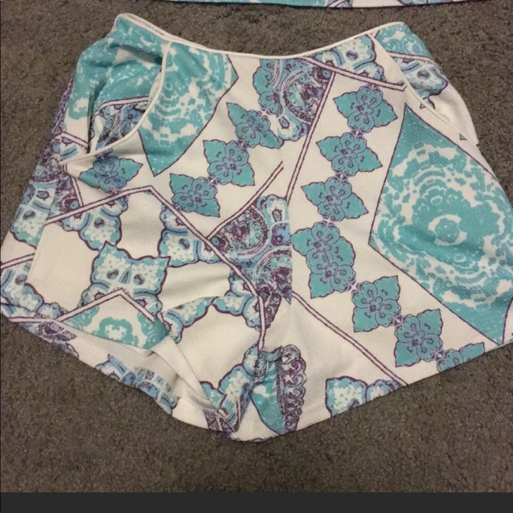 Sabo skirt tropical shorts